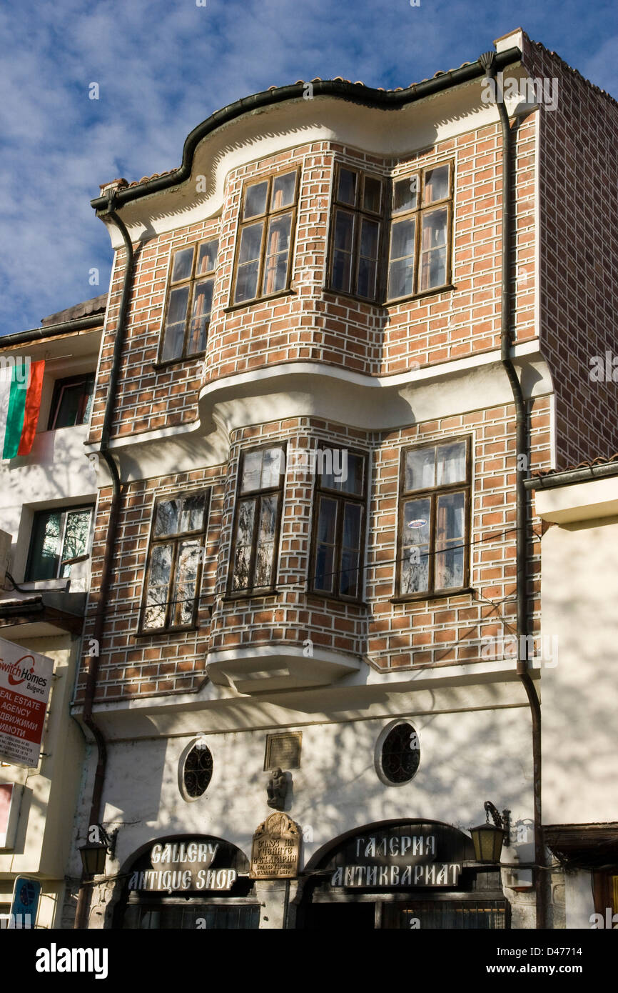 Veliko Tarnovo, "The house with the monkey" in the Old town, Balkans