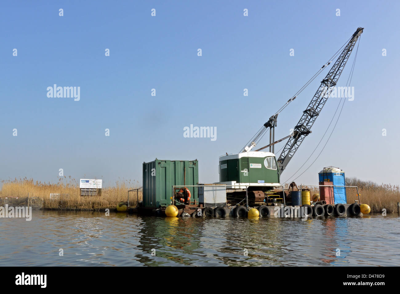 Dredging equipment used restore reed hires stock photography and images Alamy