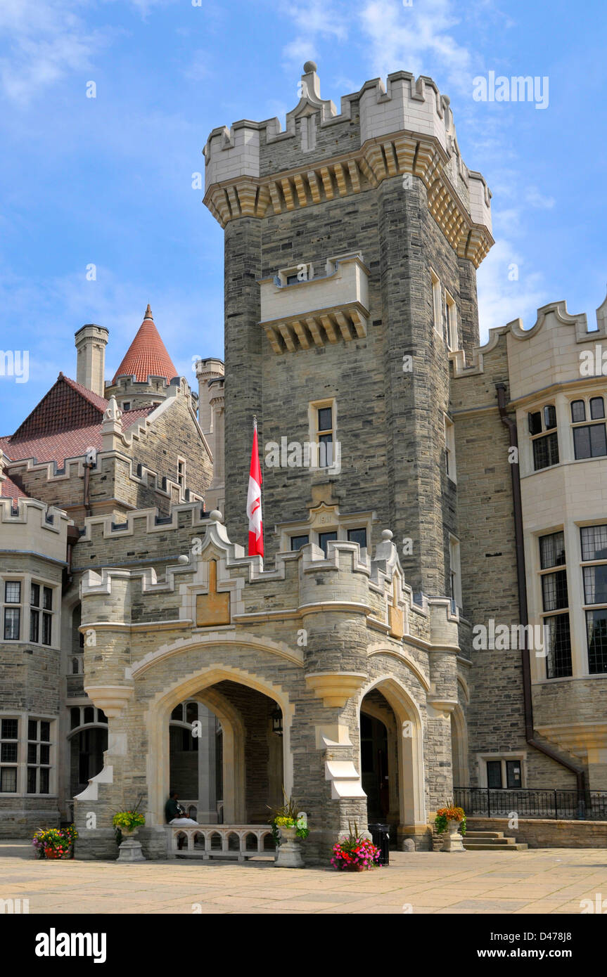 Casa Loma home of famous Sir Henry Mill Pellatt Toronto Ontario Canada
