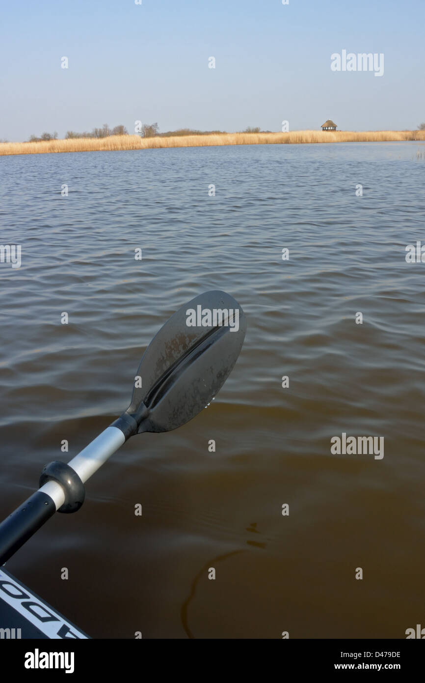 Sevylor Colorado Premium inflatable canoe at the southern end of