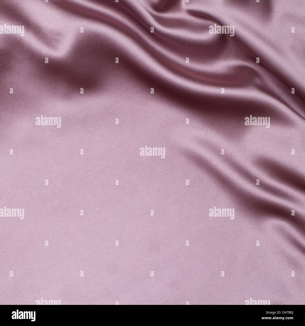 pink satin or silk fabric background Stock Photo