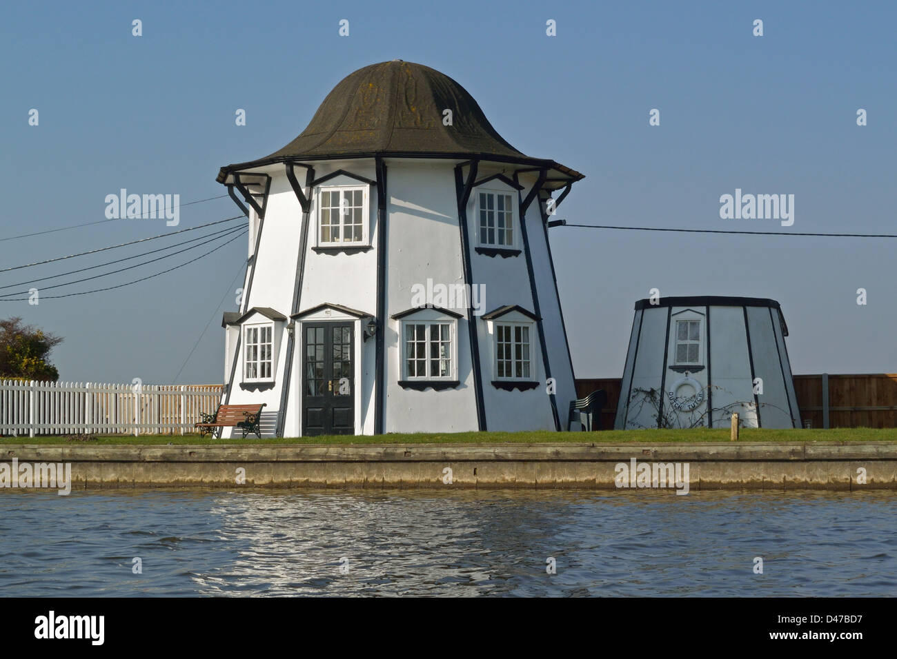 Dutch Tutch Former Helter Skelter Riverside Cottage Beside The