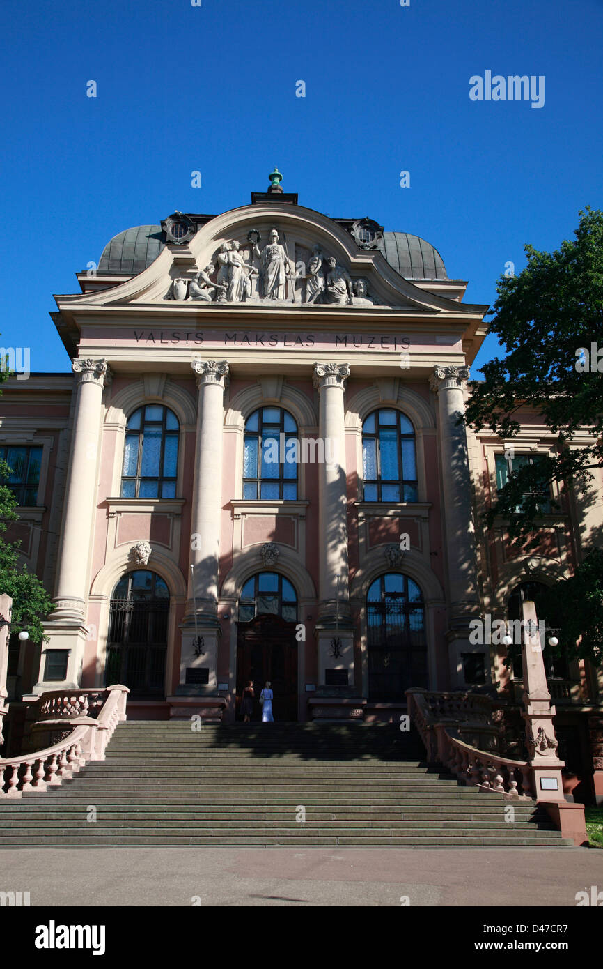 National Art Museum, Valsts Makslas Muzejs, Riga, Latvia Stock Photo