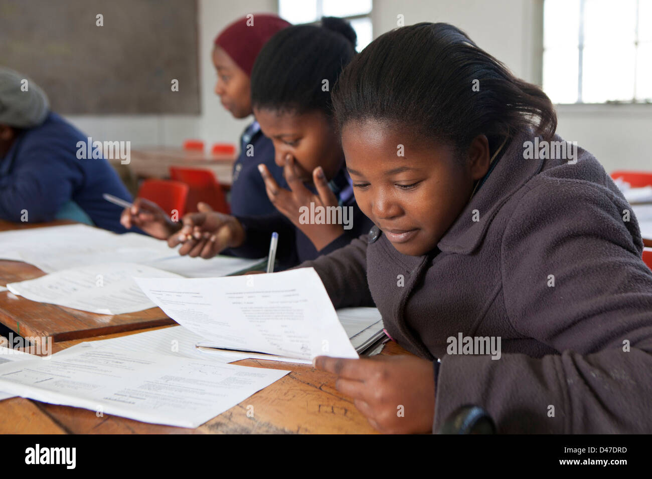 South african secondary high school hi-res stock photography and images ...