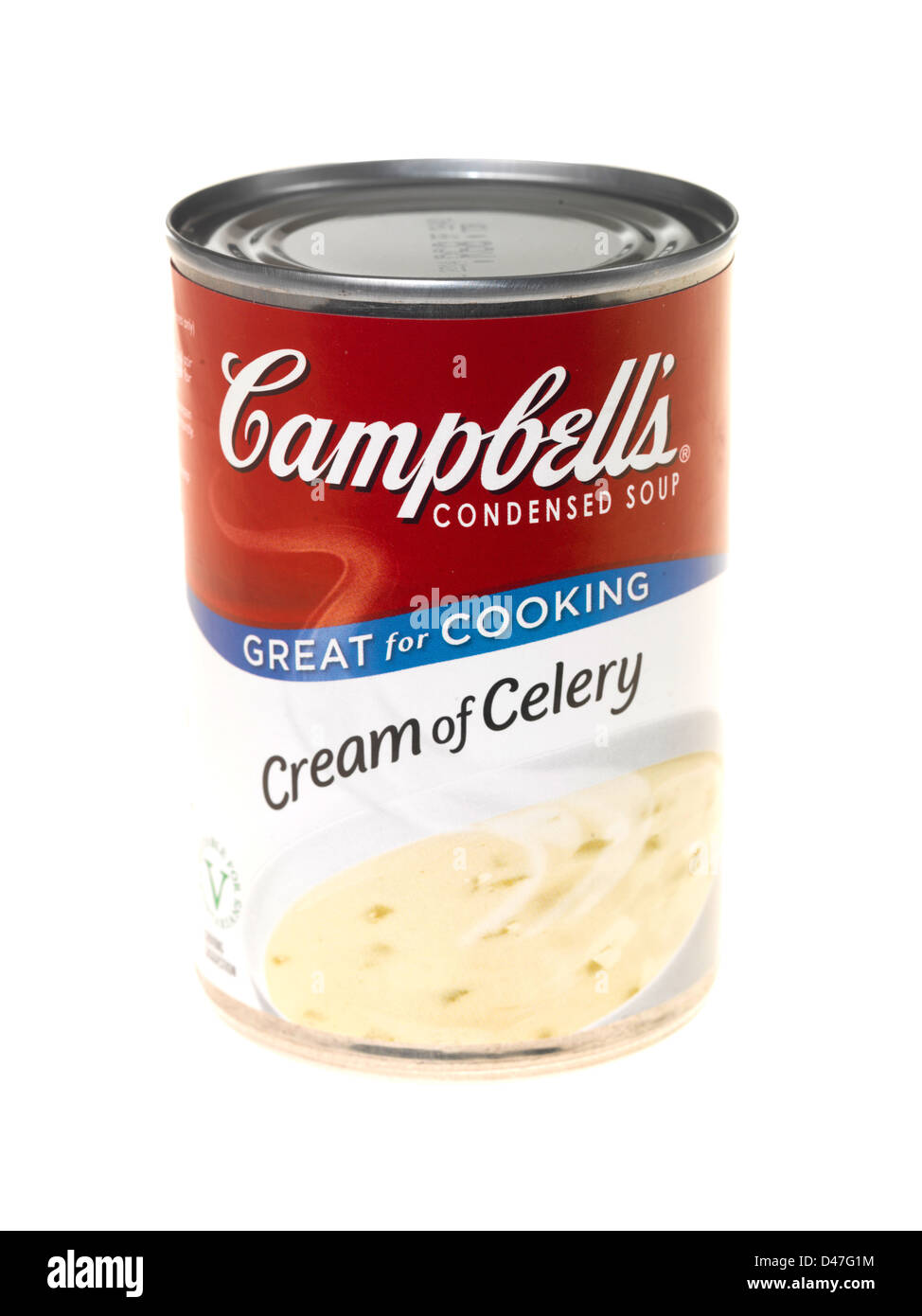 Campbells's Cream of Celery Soup Stock Photo Alamy