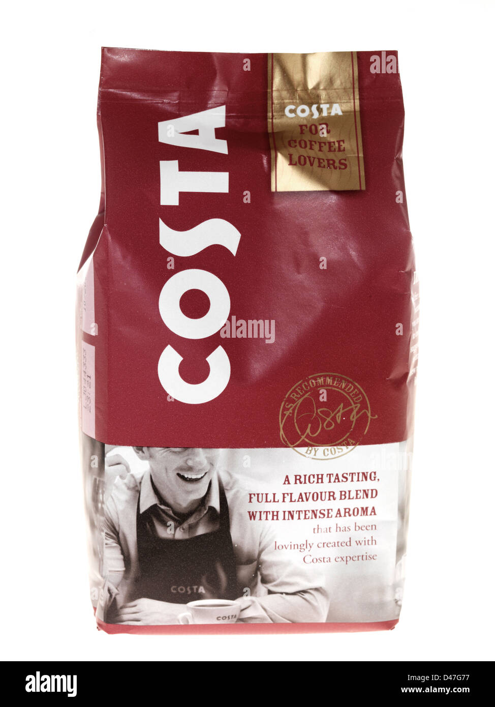 Costa Ground Coffee Stock Photo Alamy