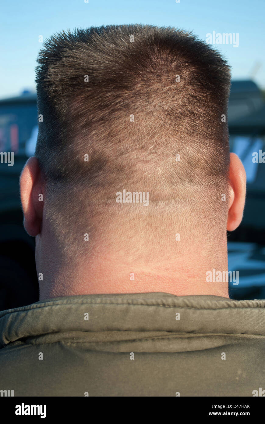 Crew cut hair style hi-res stock photography and images - Alamy