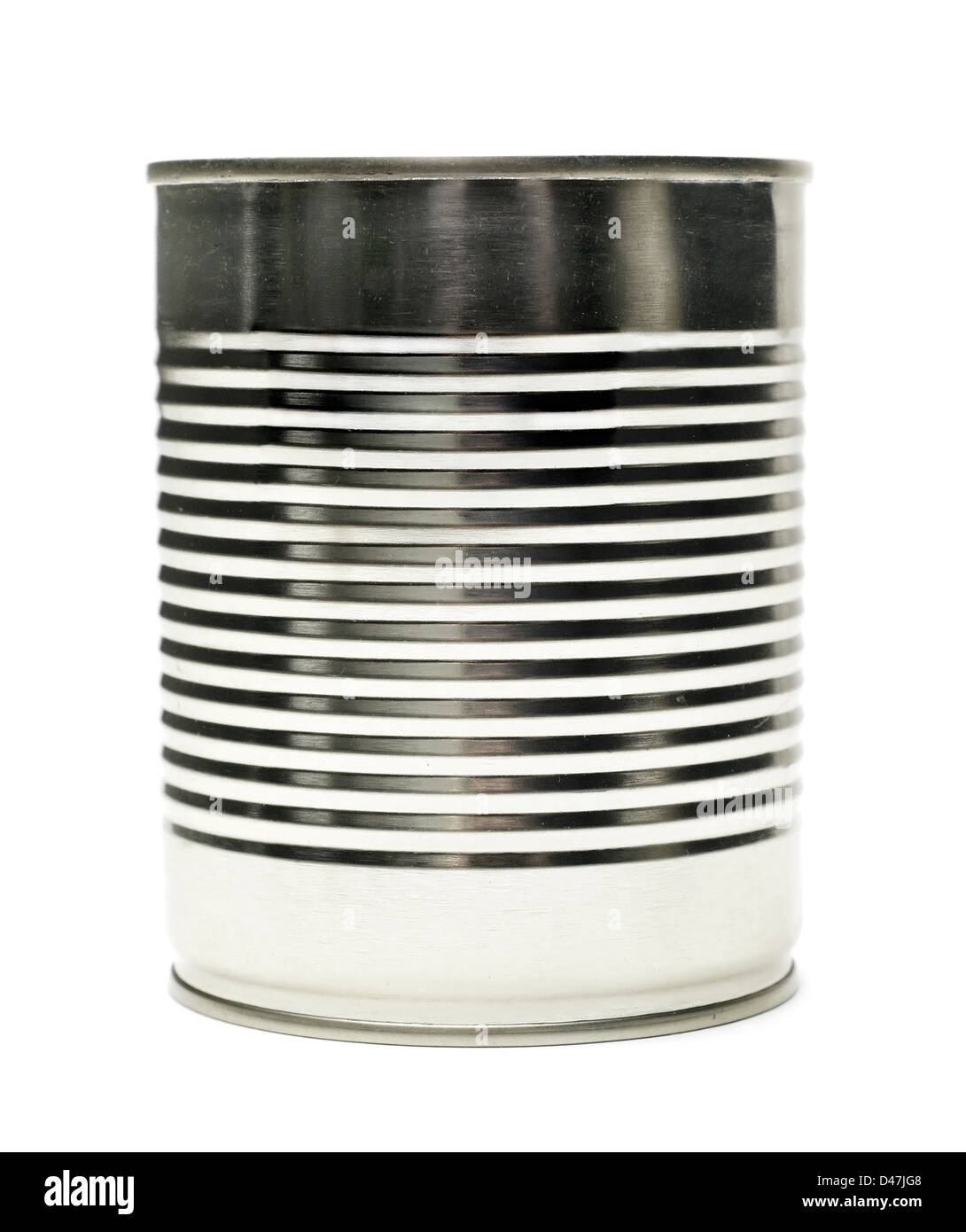 Food can isolated on white Stock Photo Alamy