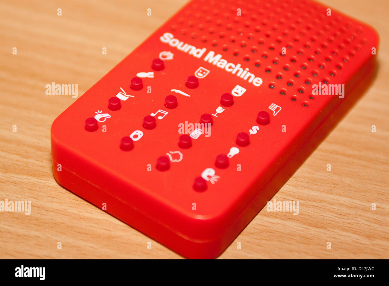 Toy electric sound effects machine Stock Photo Alamy