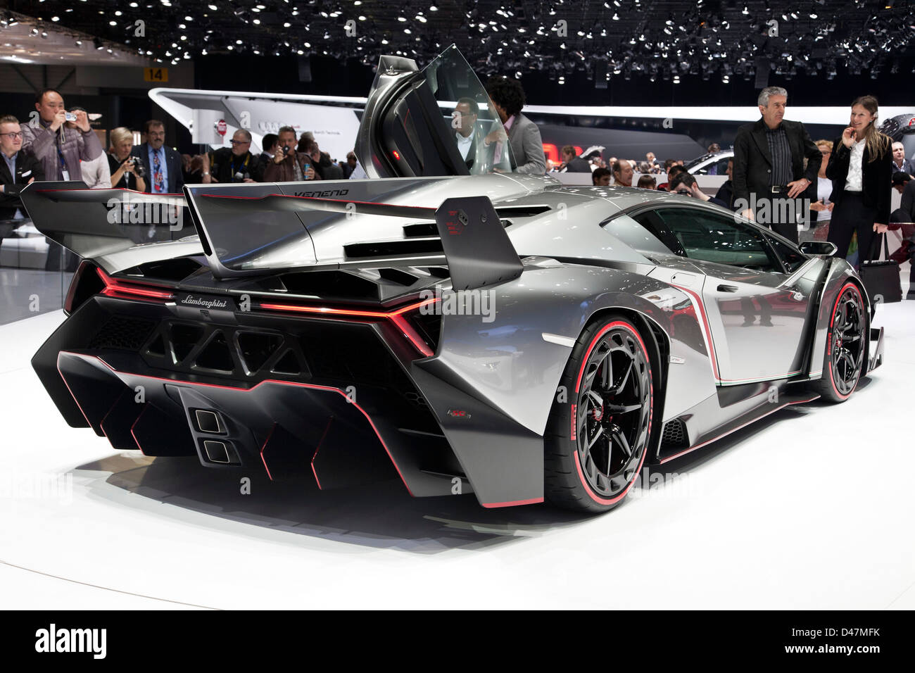 Lamborghini Veneno Geneva Motor Show Stock Photo - Alamy