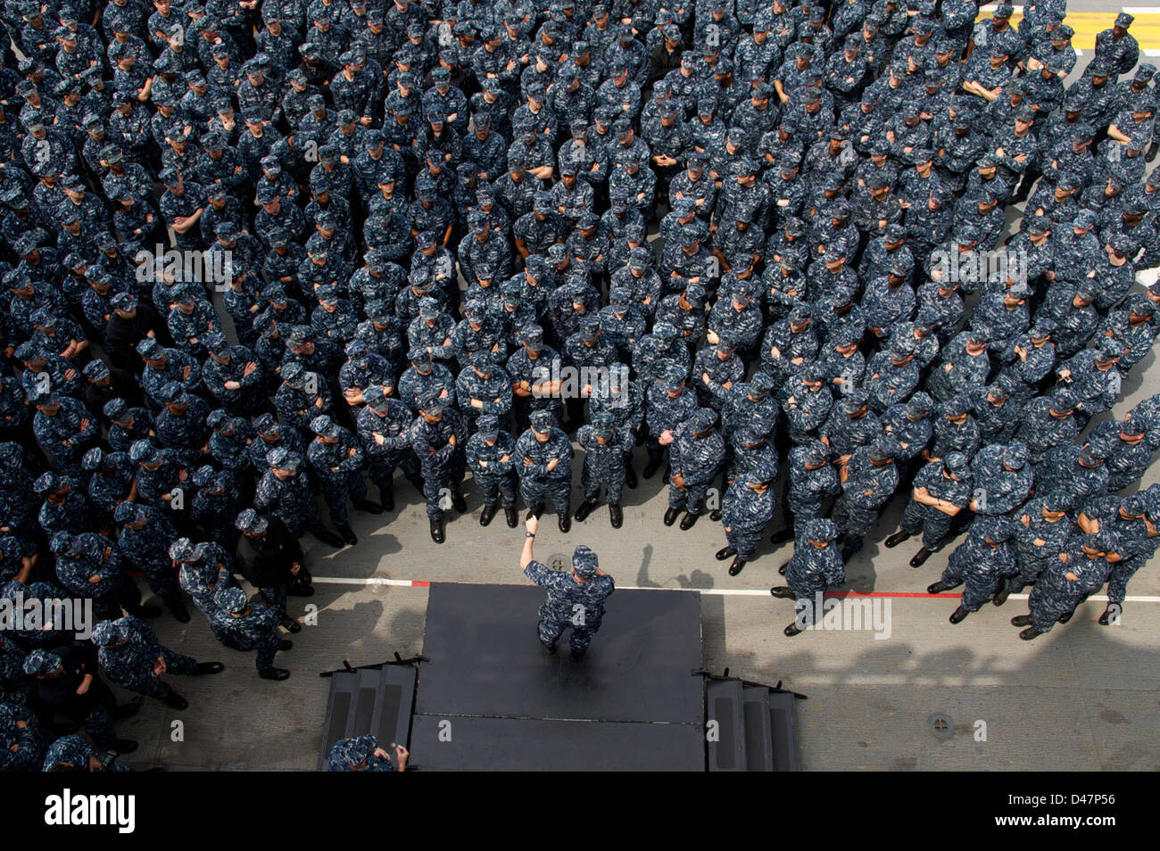 Master Chief Petty Officer of the Navy (MCPON) Rick West holds an all ...