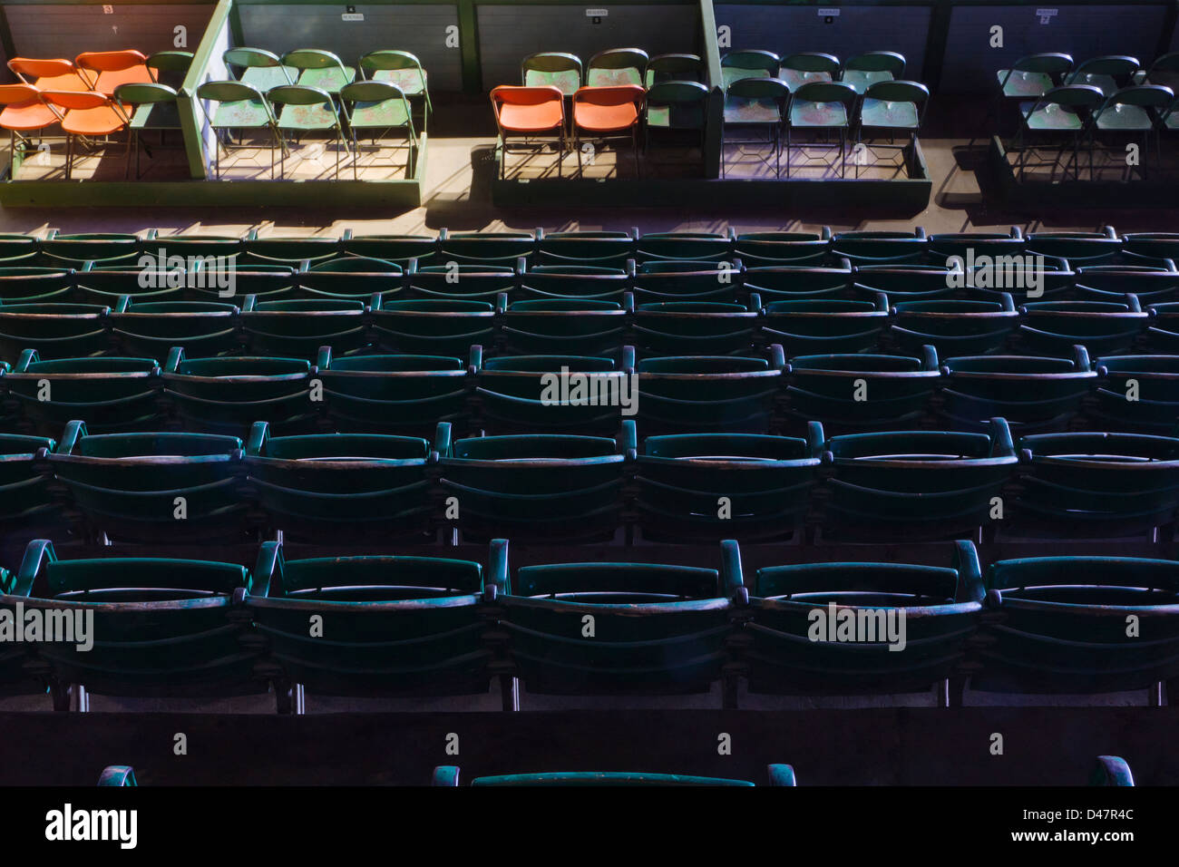 Fort Worth Stockyards Coliseum Seating Stock Photo Alamy