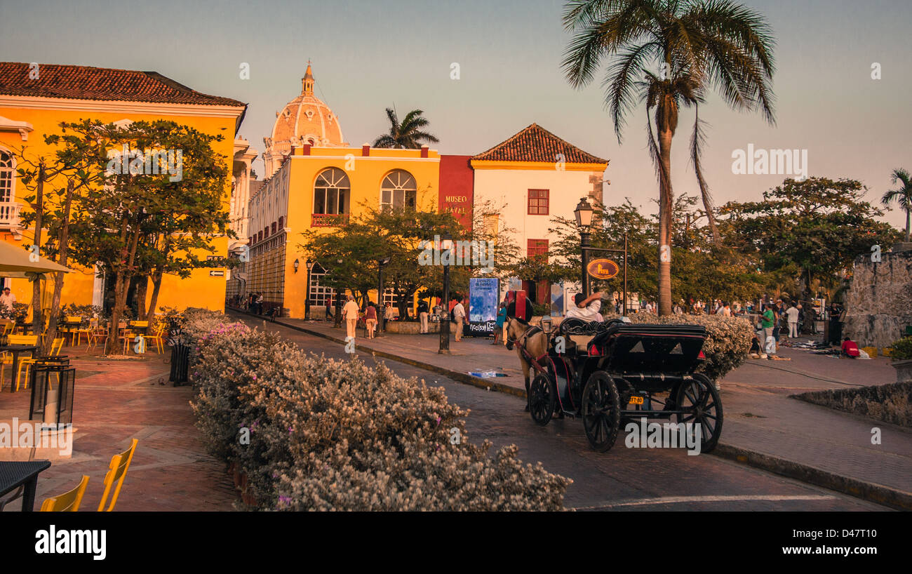 Picture taken in Cartagena, Colombia Stock Photo