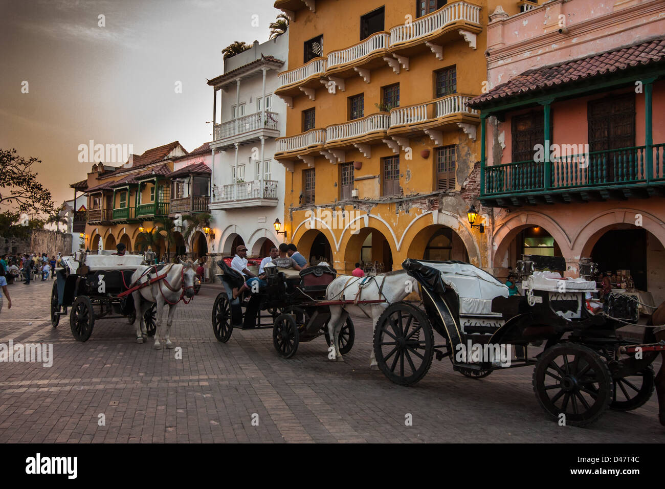 Picture taken in Cartagena, Colombia Stock Photo