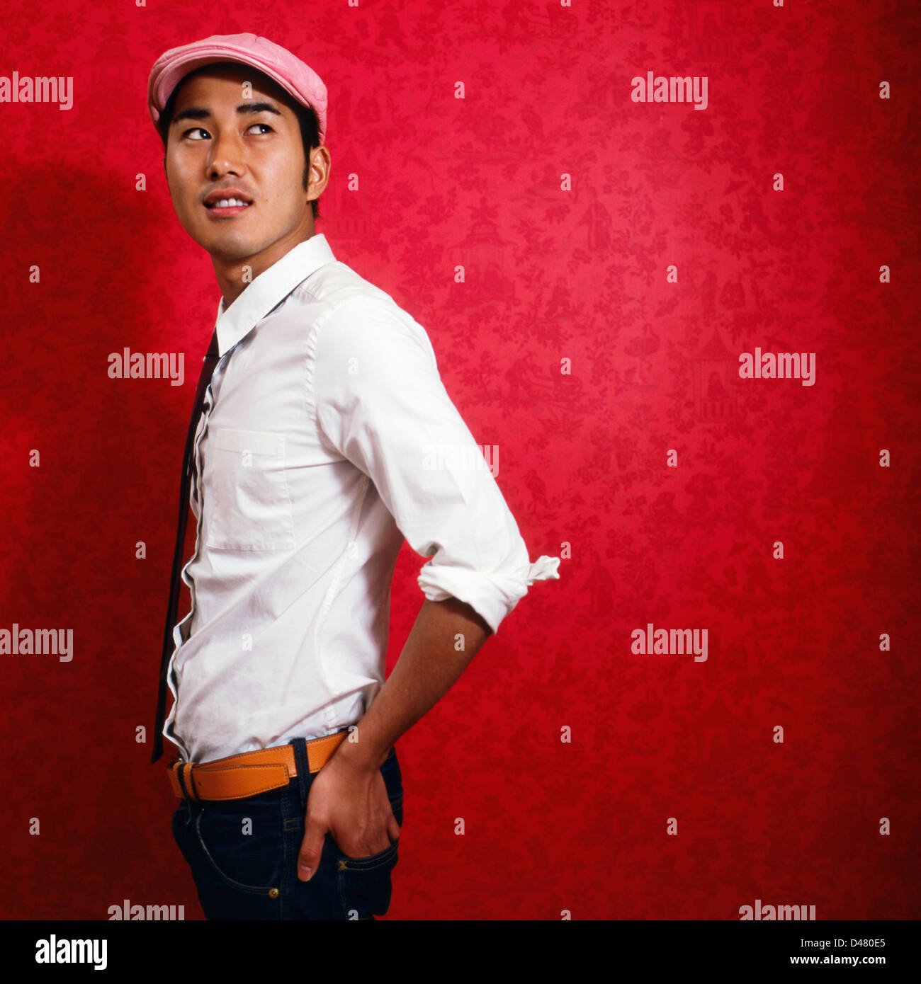 This boy is half japanese half white hires stock photography and