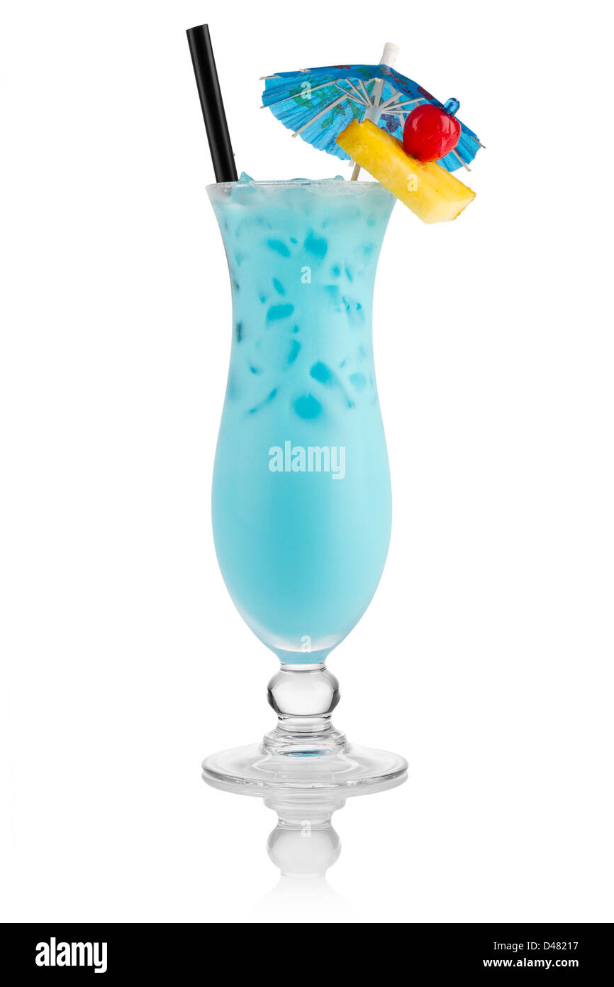 Cocktail swimming pool in front of white background Stock Photo - Alamy