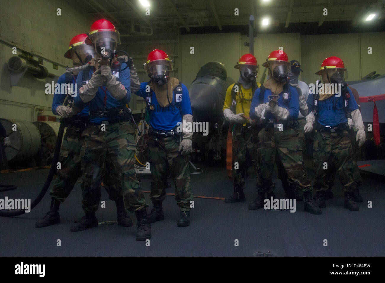 Shipboard firefighting hi-res stock photography and images - Alamy