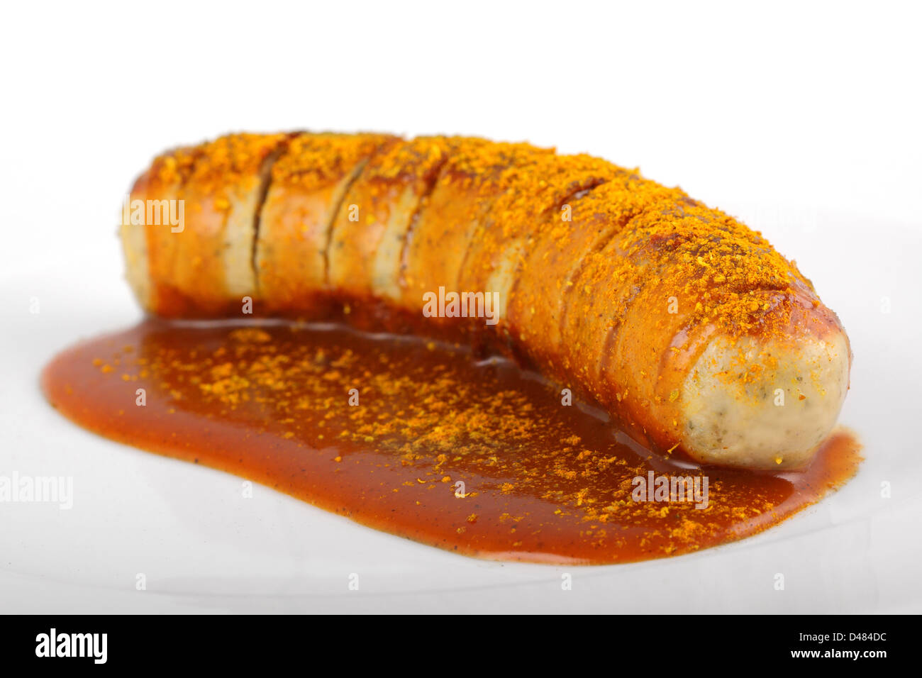 German curry sausage 2 Stock Photo