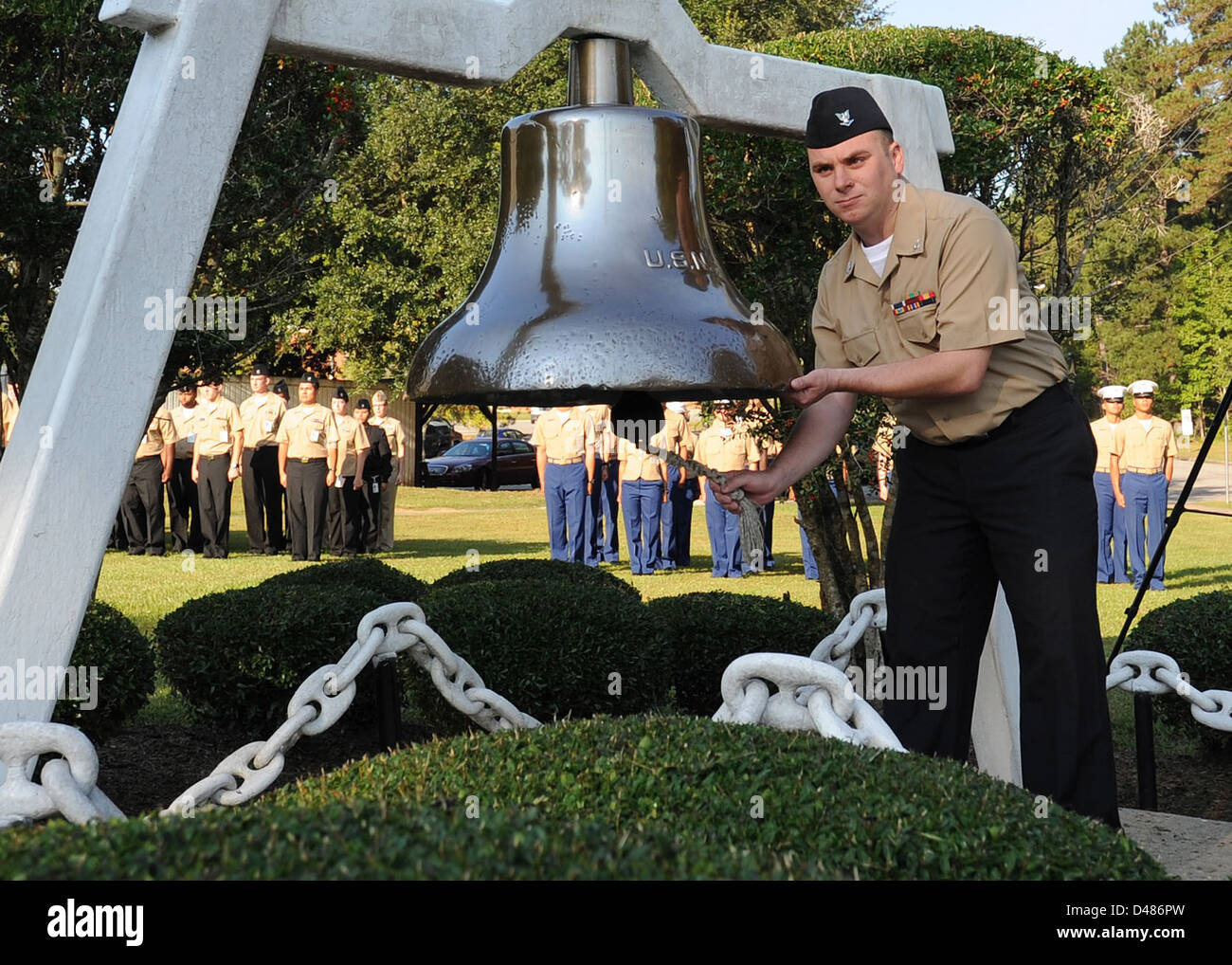 A bellringing ceremony Stock Photo Alamy
