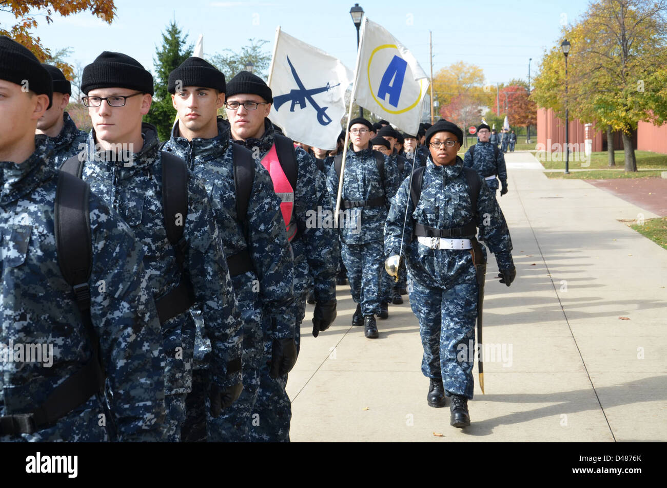 Us Navy Boot Camp High Resolution Stock 