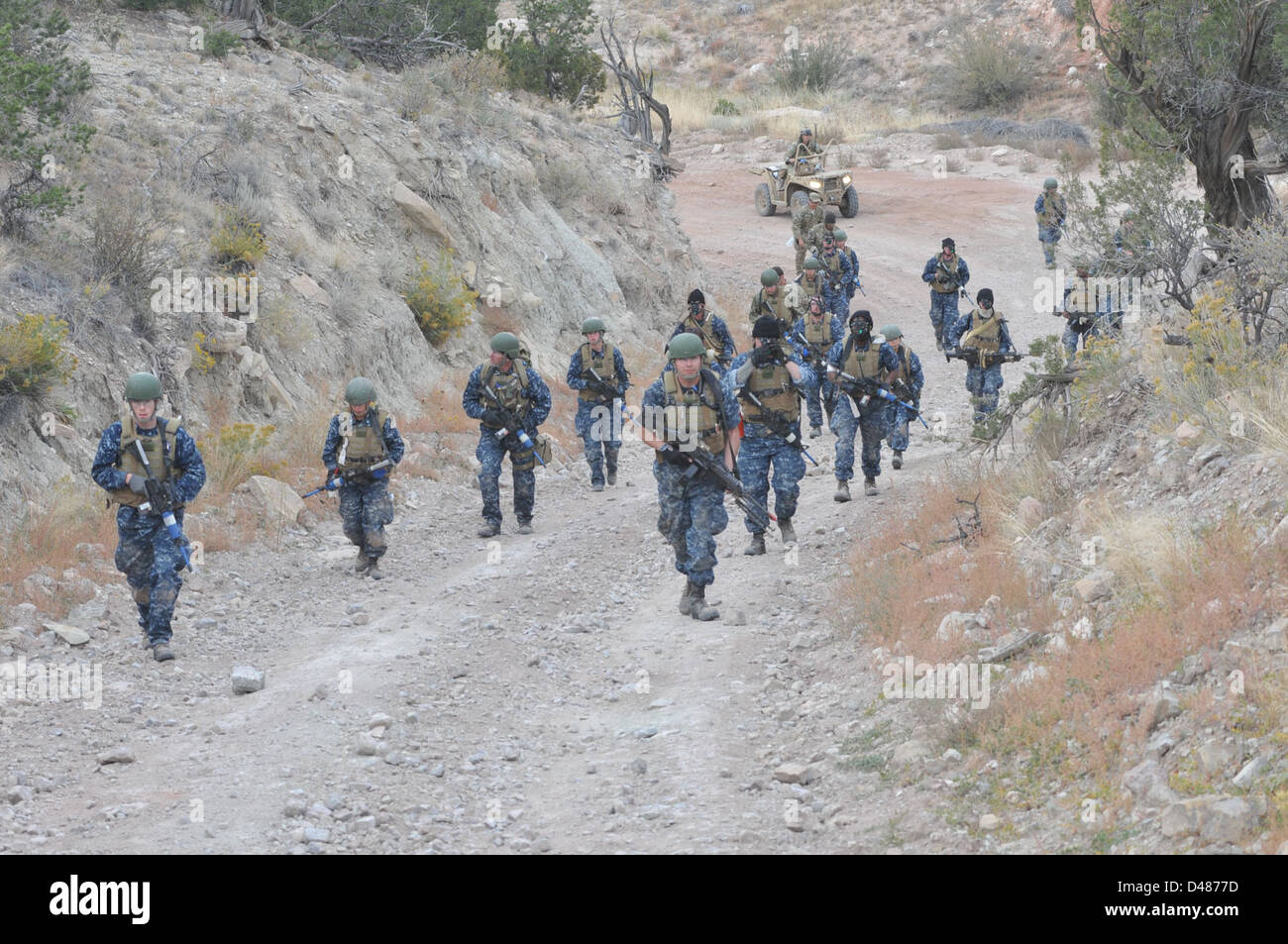 Reservists conduct training exercises with the U.S. Army at Fort Carson ...