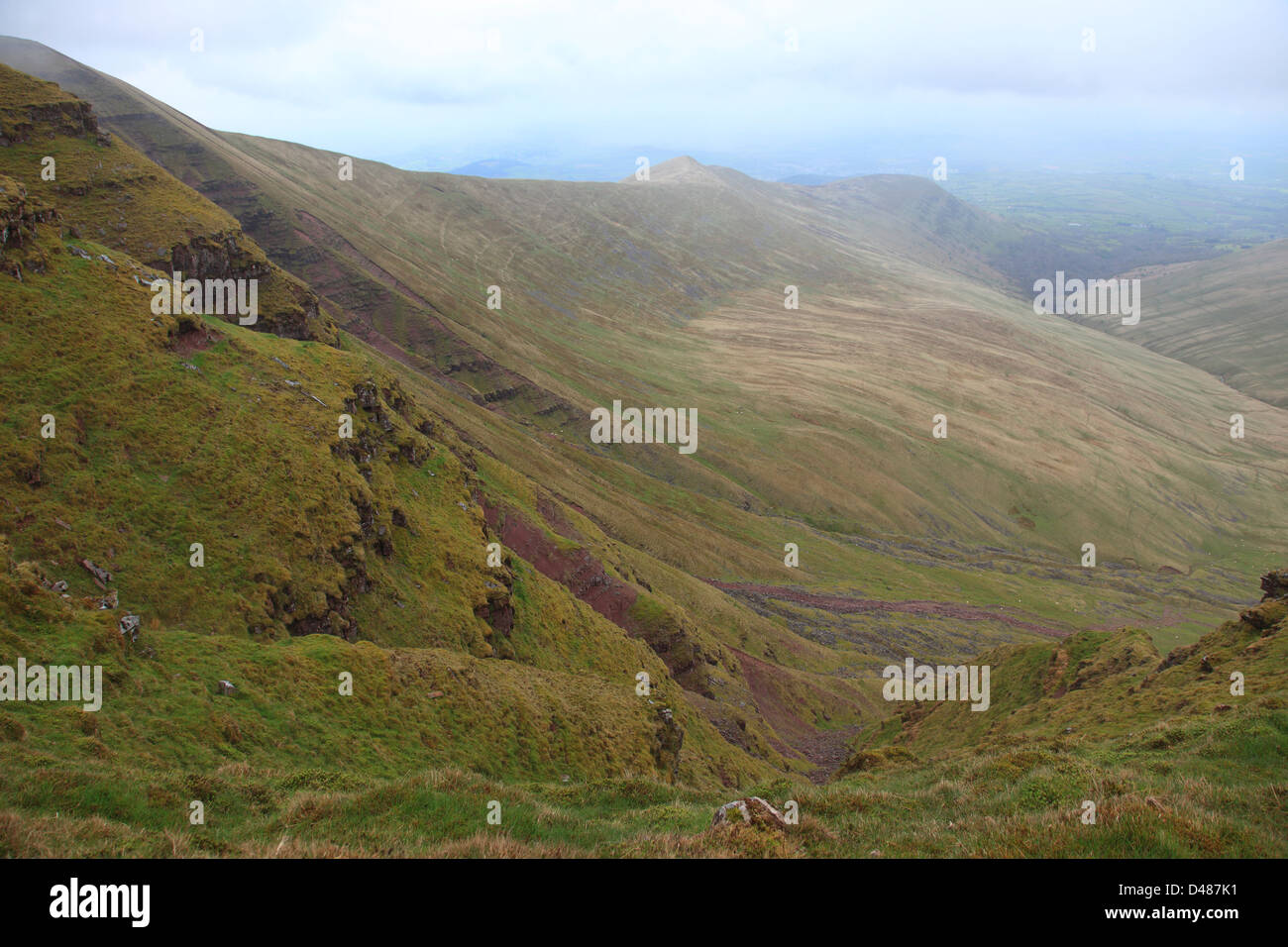 The landscape near PenYFan, Brecon Beacons National Park, South Wales