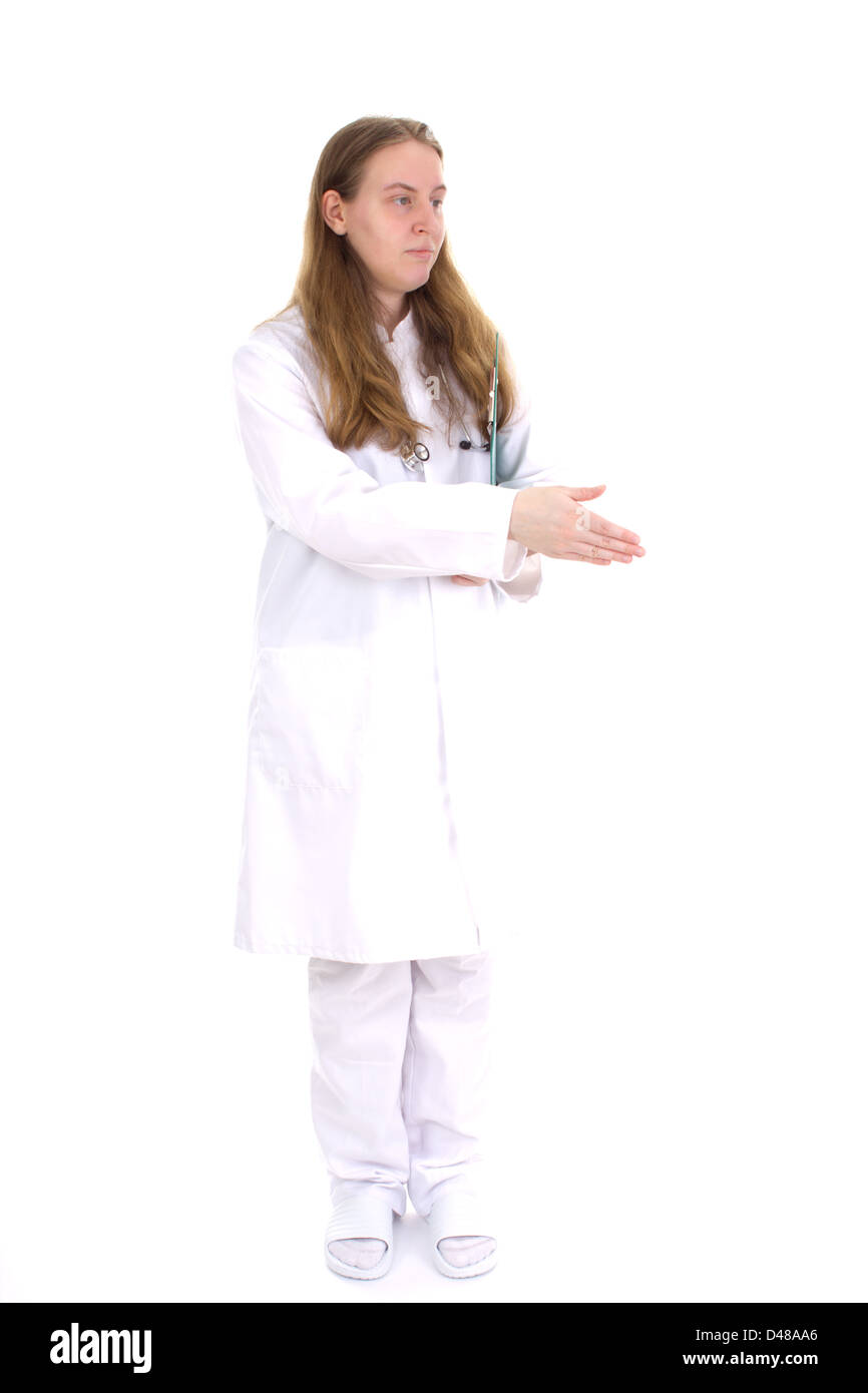 Female medical doctor Stock Photo