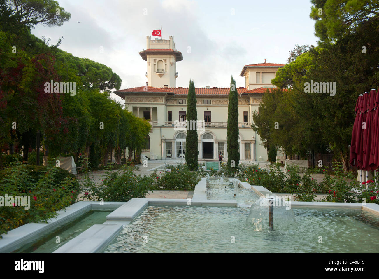 Türkei, Istanbul, Kanlica, Khedive Palast (türk. Hidiv Kasri) Stock Photo