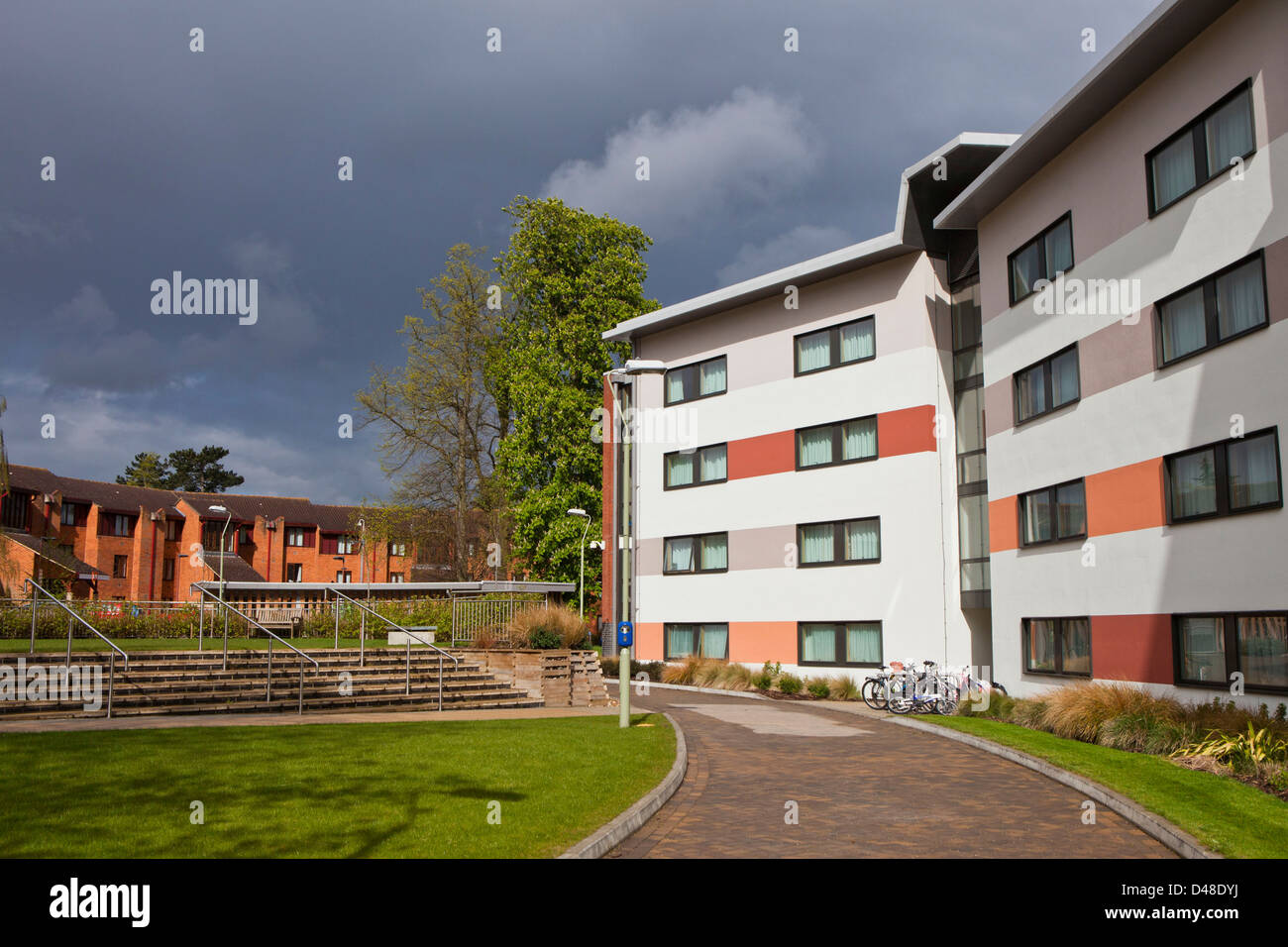 Reading university halls of residence. These buildings are designed for