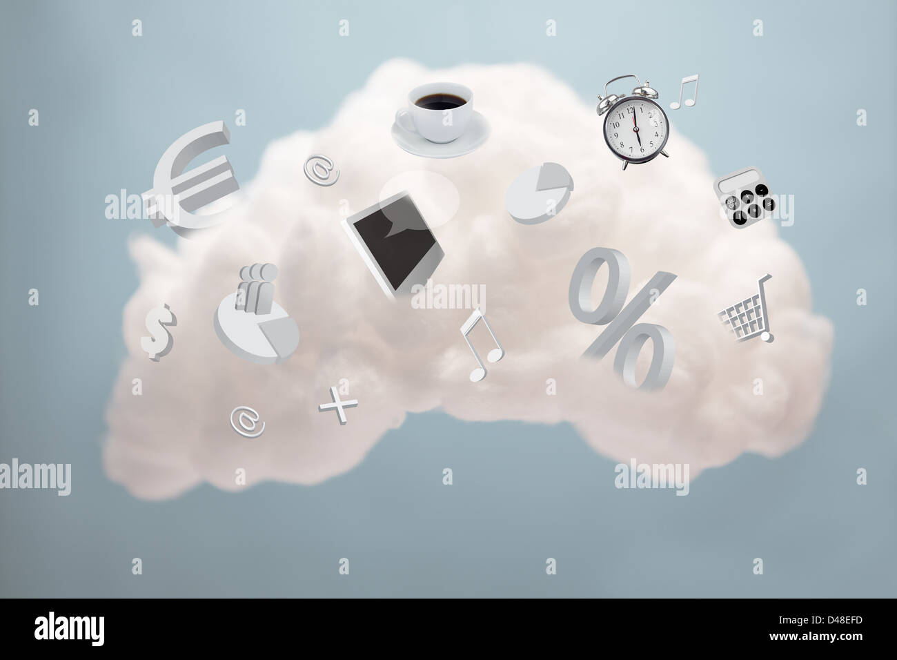 Cloud computing icon hi-res stock photography and images - Alamy