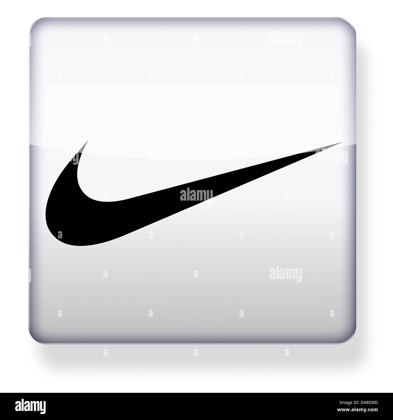 Nike logo Cut Out Stock Images & Pictures - Alamy