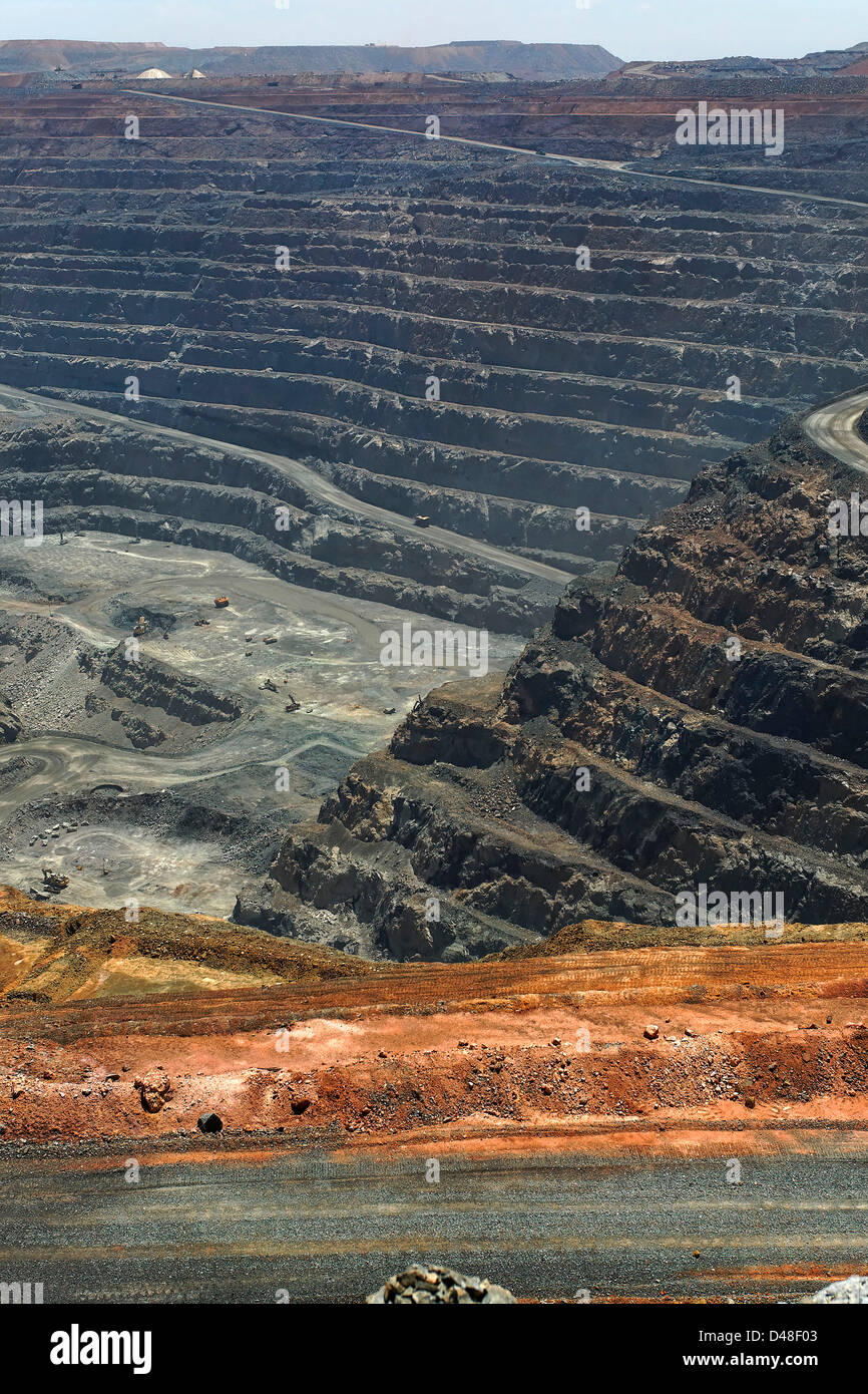 Super Pit Gold Mine, Kalgoorlie Western Australia Stock Photo - Alamy