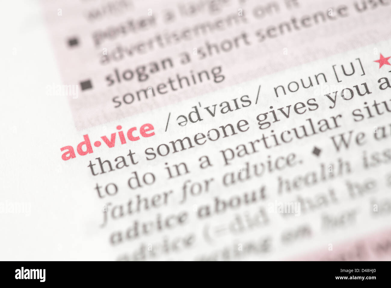 Up advice hi-res stock photography and images - Alamy