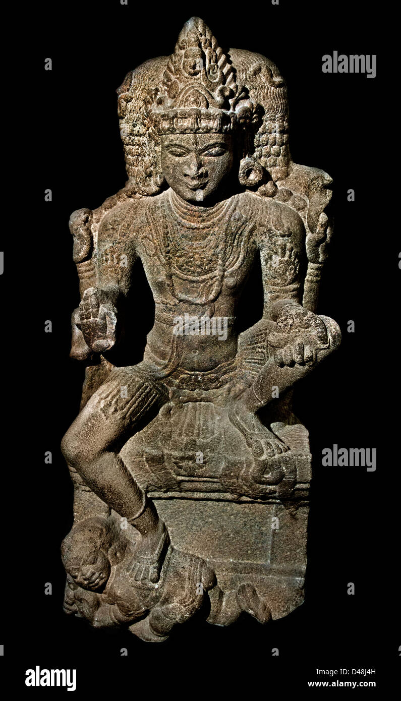 Dakshinamurti Cholamaligai Thanjavur District 12th Century AD India Hindu Stock Photo