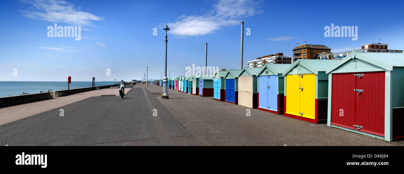 Hove promenade, East Sussex, England Stock Photo