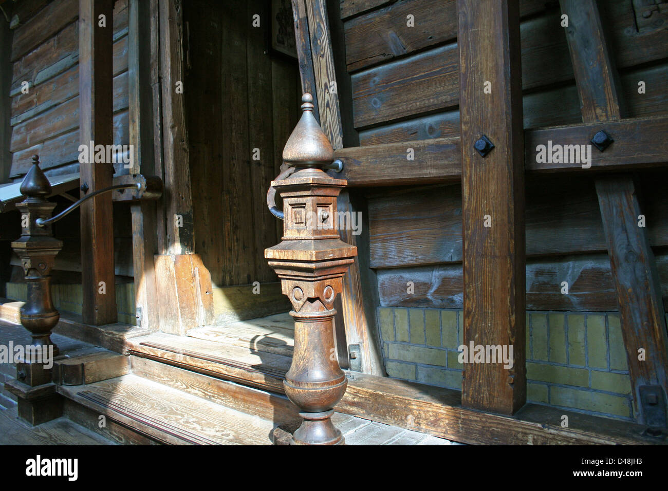 The Netherlands Holland Zaanstad Zaandam Krimp 23-24 Museum Tsar Peter the Great Romanov Wooden House Stock Photo