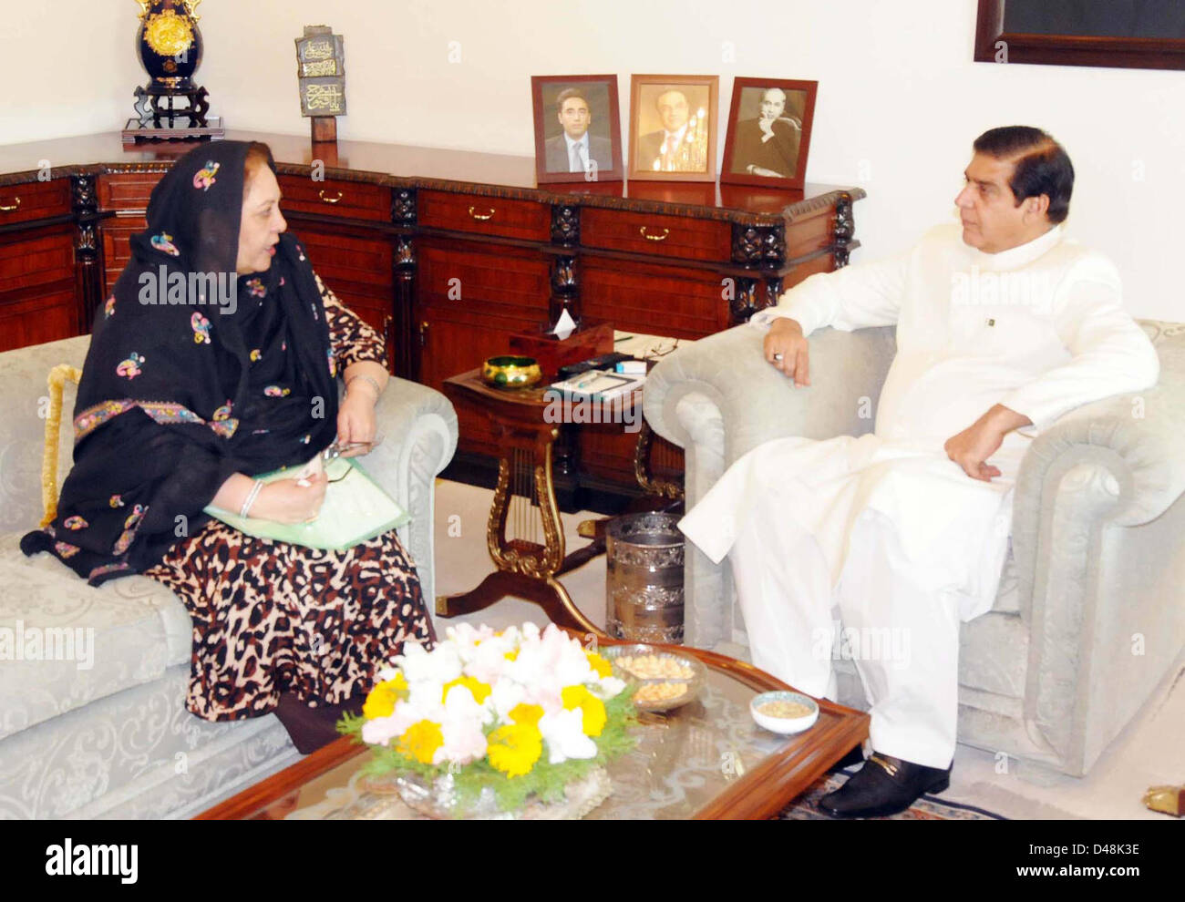 Raja ashraf hi-res stock photography and images - Alamy