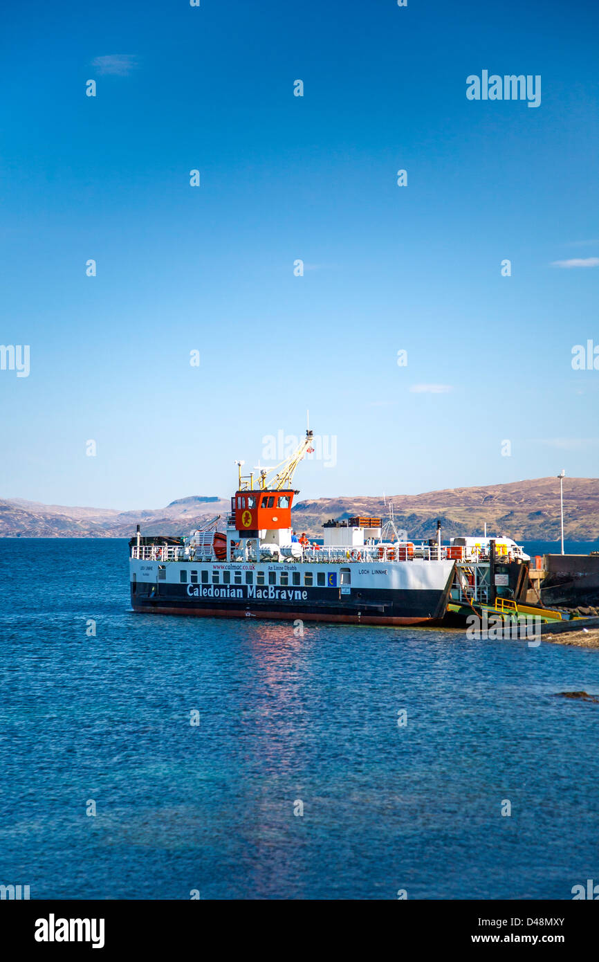 Caledonian macbrayne ferry at Kilchoan, Ardnamurchan, Highlands, Scotland uk Stock Photo