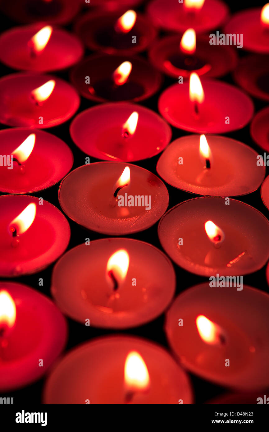 Red candles hires stock photography and images Alamy