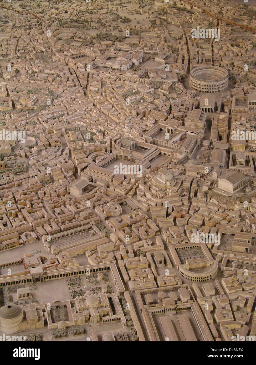 Musolini Rome Model Mussolini rome architecture hi-res stock photography and images - Alamy