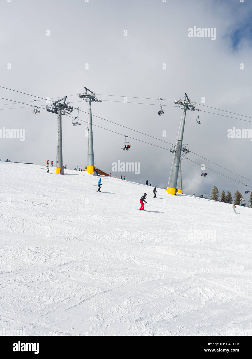 Chair lift lifts hi-res stock photography and images - Alamy