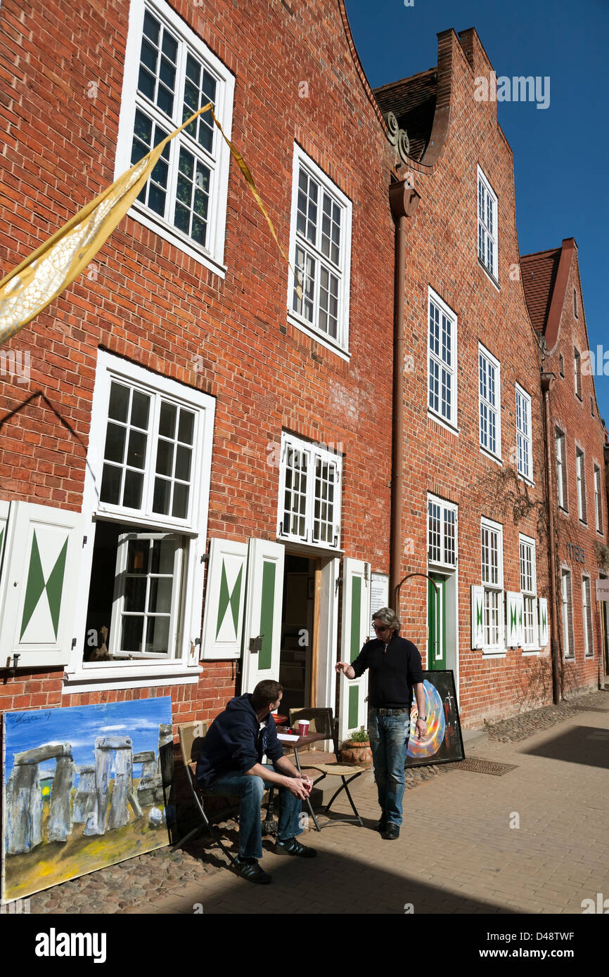 Potsdam, Germany, a gallery in HollaIndian district Stock Photo Alamy