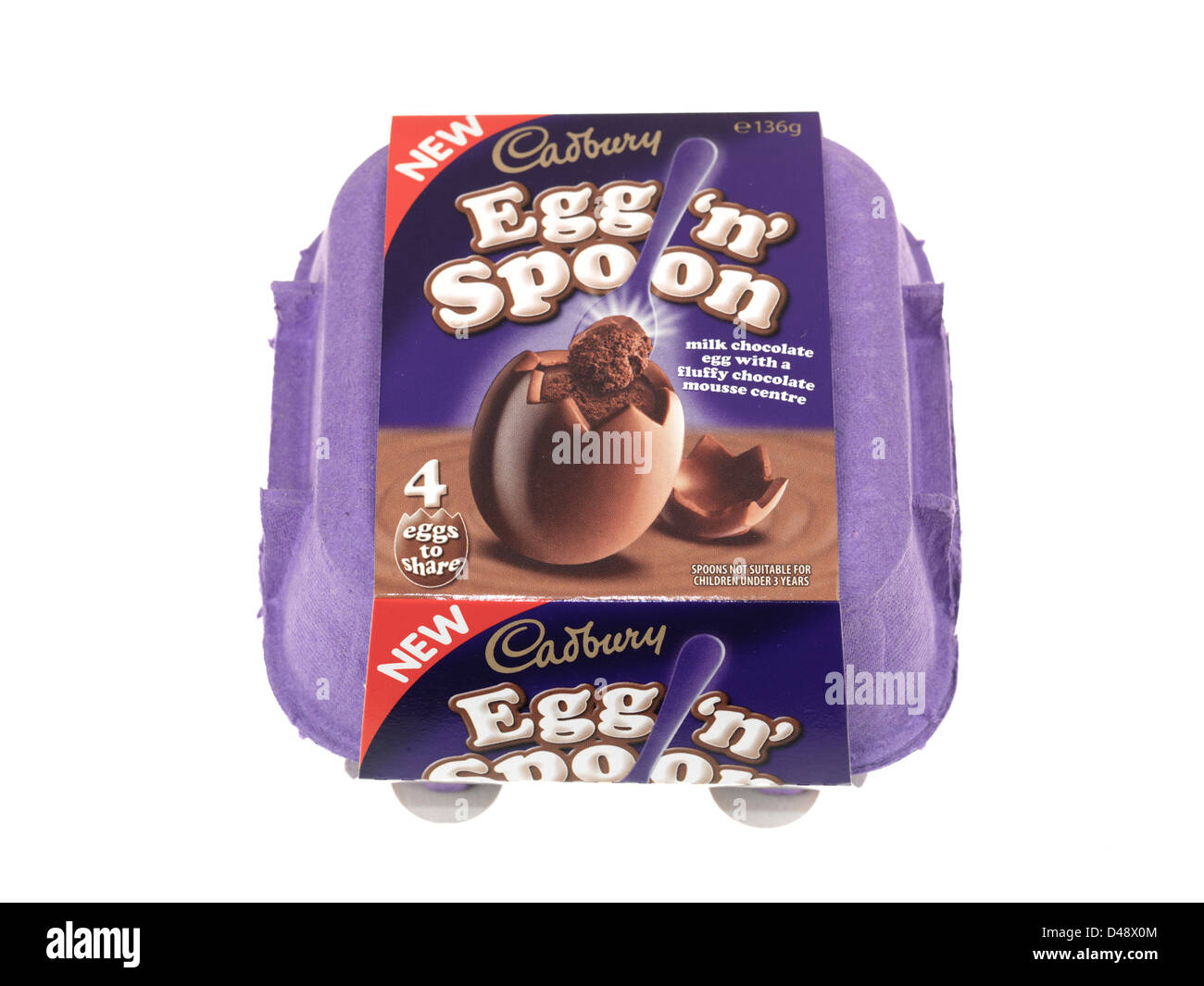 Cadbury Egg and Spoon Chocolate Stock Photo Alamy