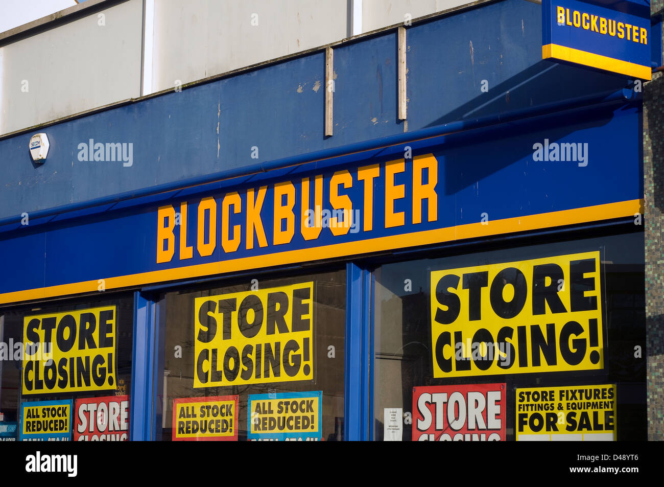 Blockbuster store hires stock photography and images Alamy