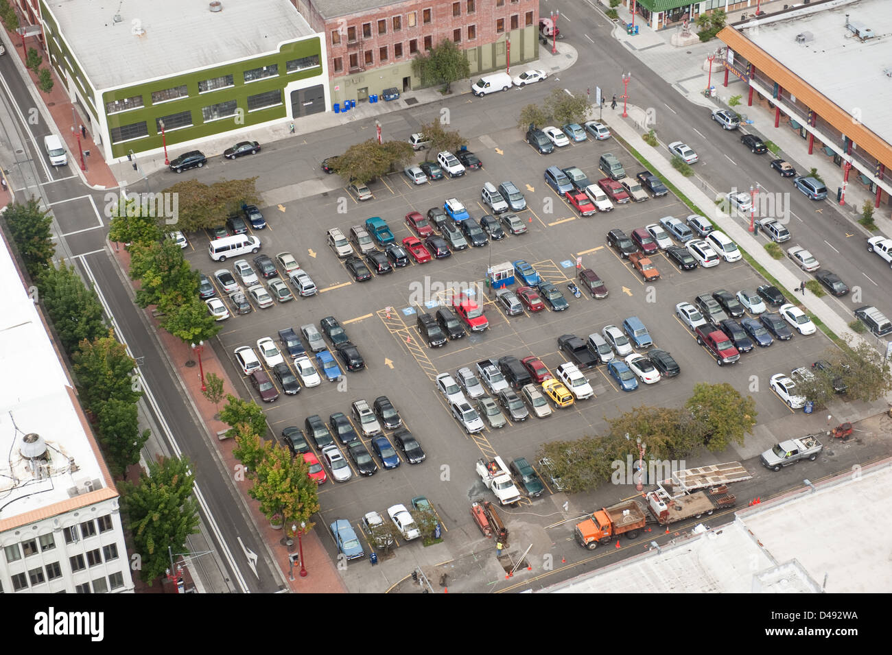 Portland oregon house lot hires stock photography and images Alamy
