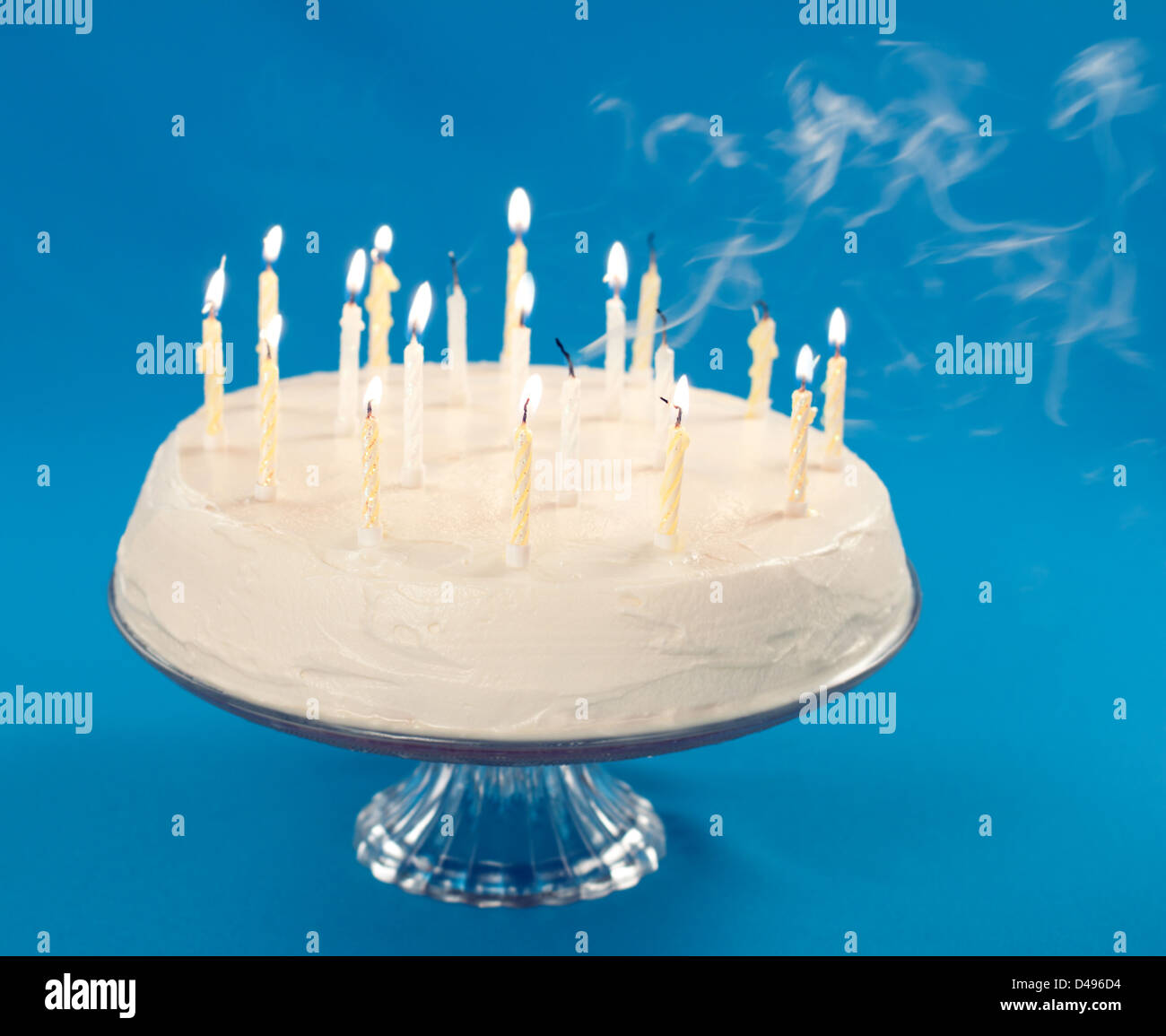 Blown out birthday candle hi-res stock photography and images - Alamy