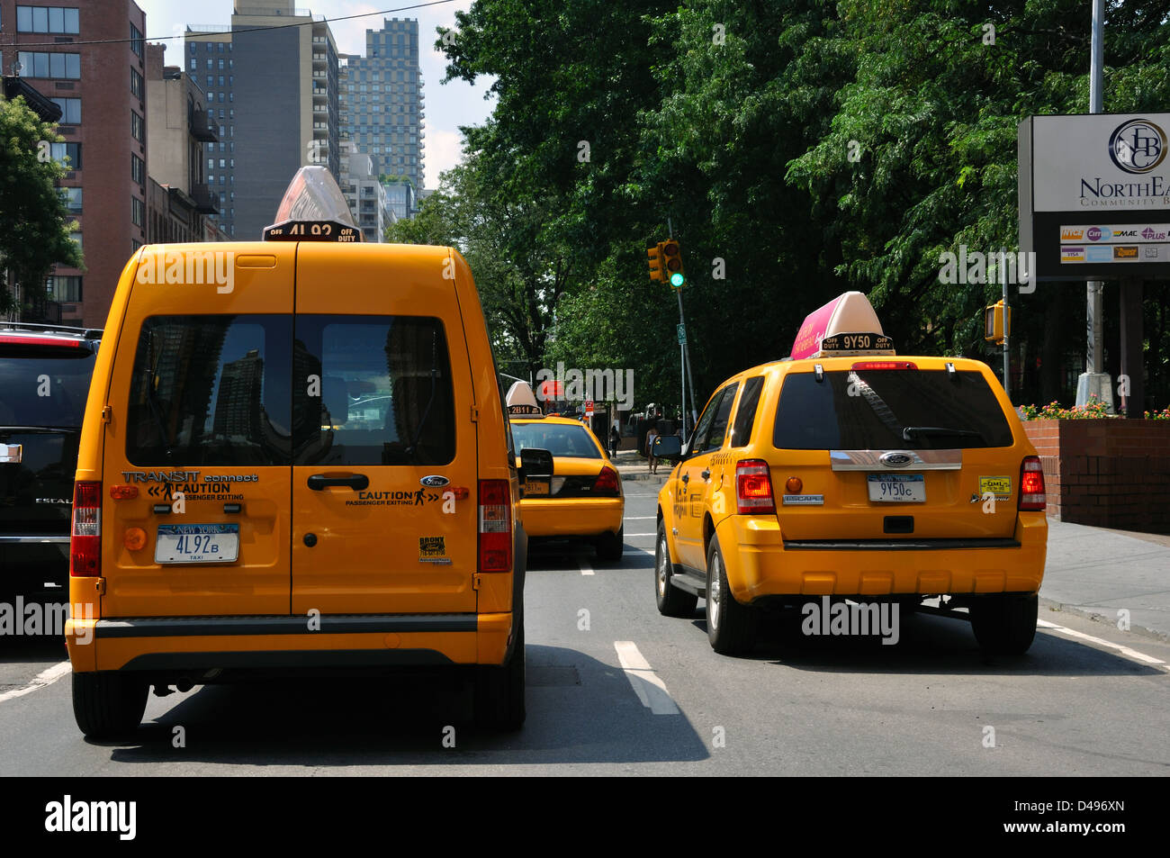 Taxis in New York City, USA Stock Photo Alamy