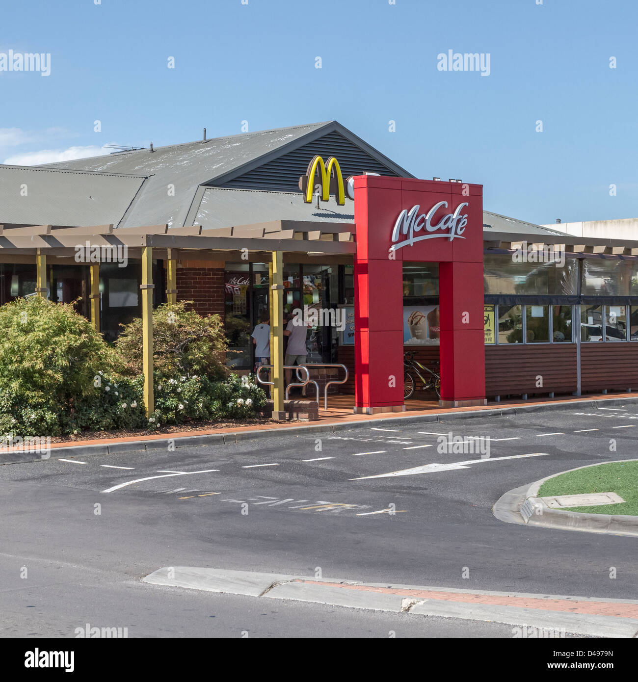 McDonald's fast food restaurant at Sunbury, Victoria, Australia Stock