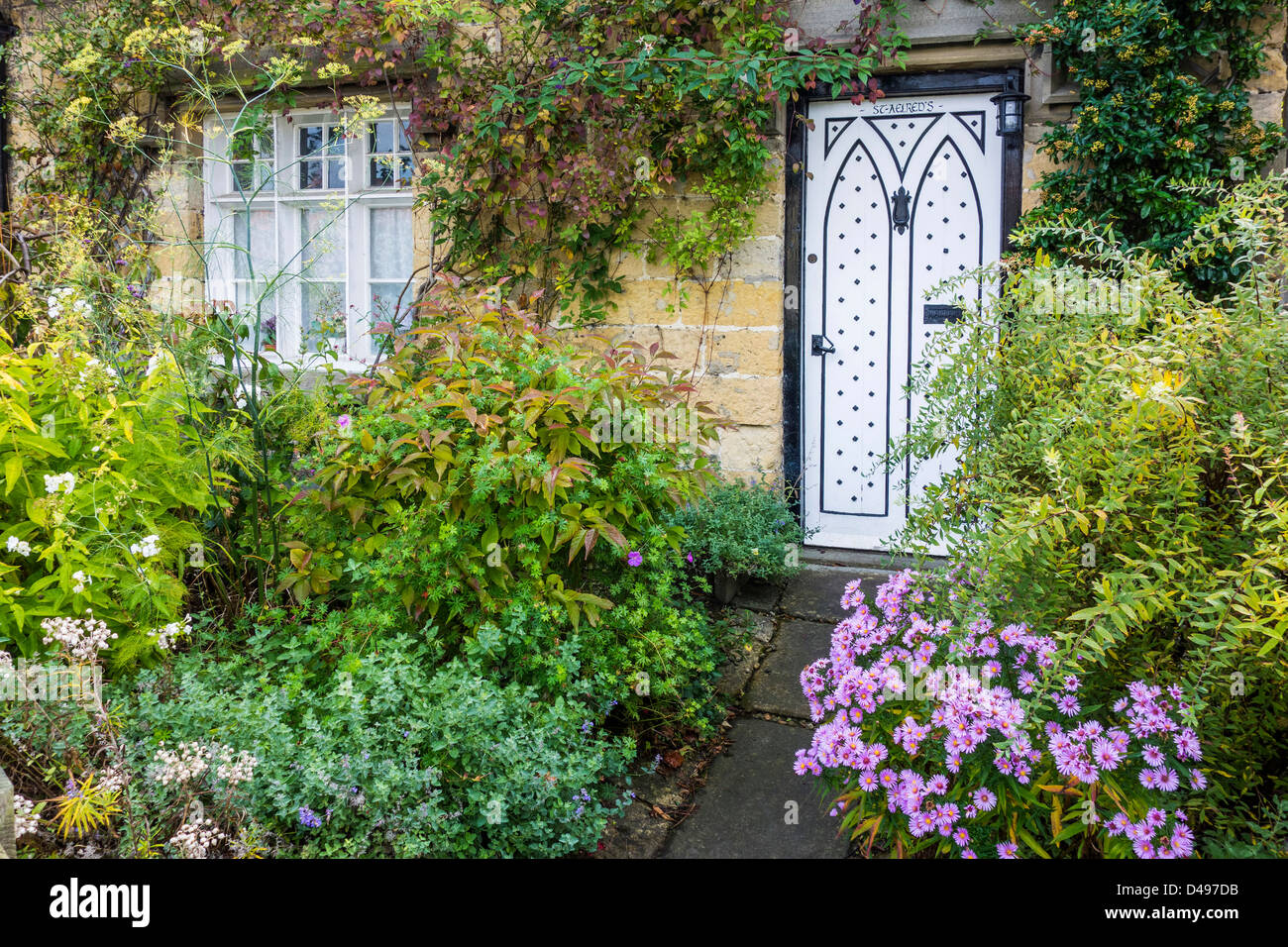 Cottage in Helmsley, North Yorkshire. Stock Photo
