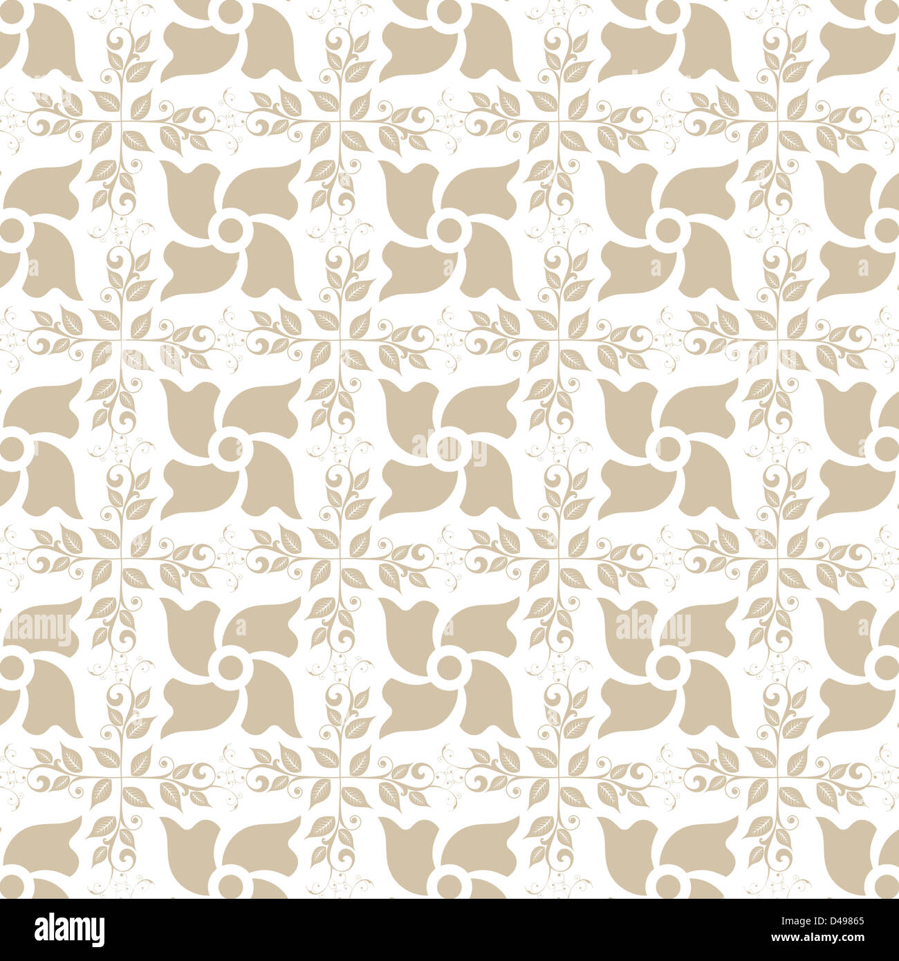 Background of seamless floral pattern Stock Photo - Alamy